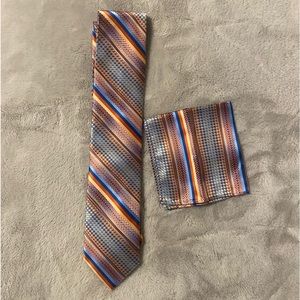 Stacy Adams tie w/Pocket Square
